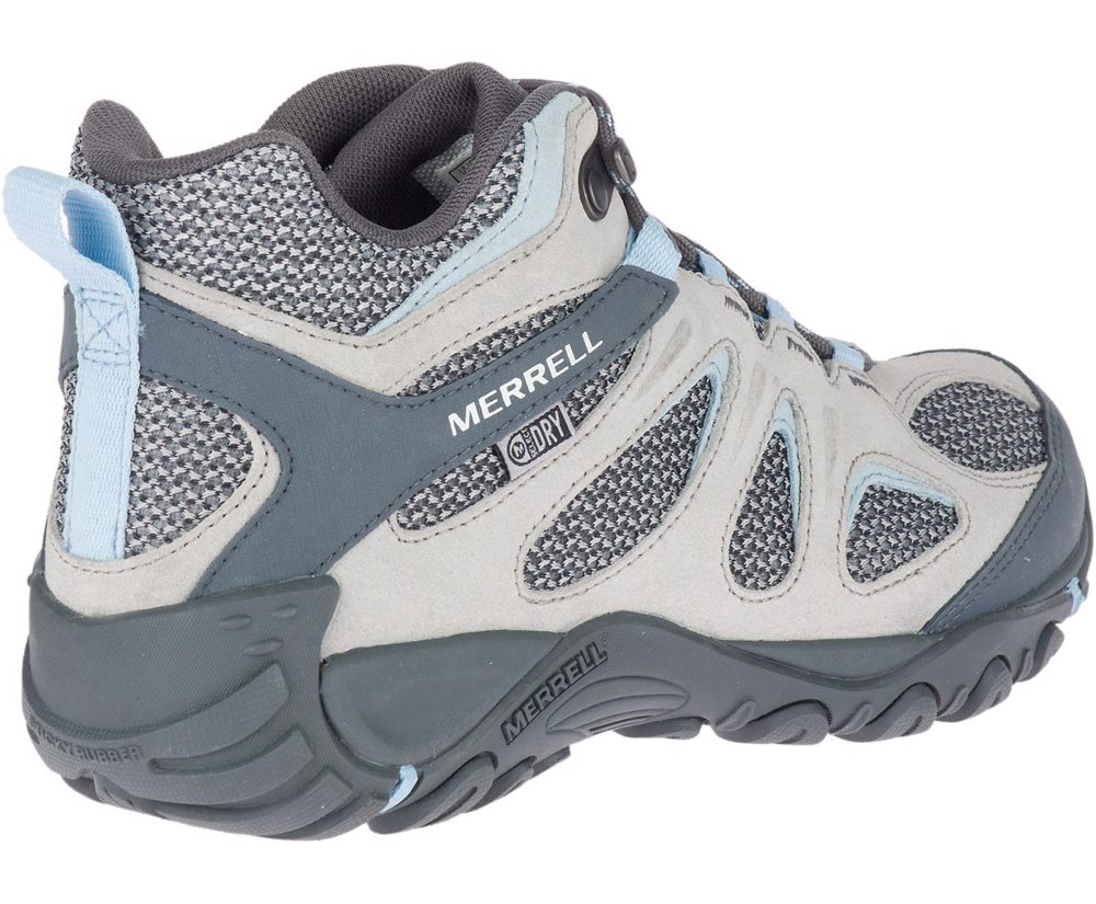 Kozaki Merrell Damskie Szare - Yokota 2 Mid Waterproof - 534926-CZF